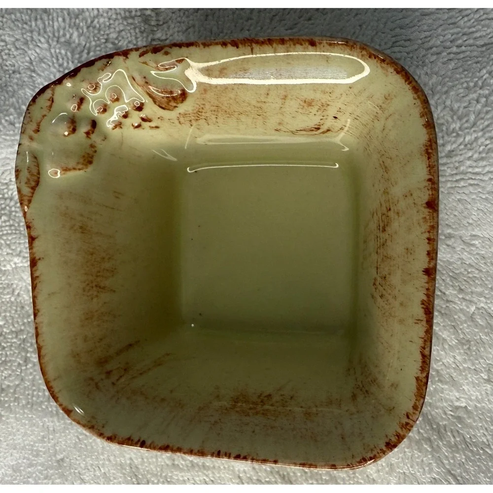 Casafina Casa Stone Madeira Harvest Square Ramekin 3.5
